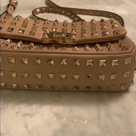 Valentino Bags Rockstud Valentino Cross Body Bag Tan Poshmark